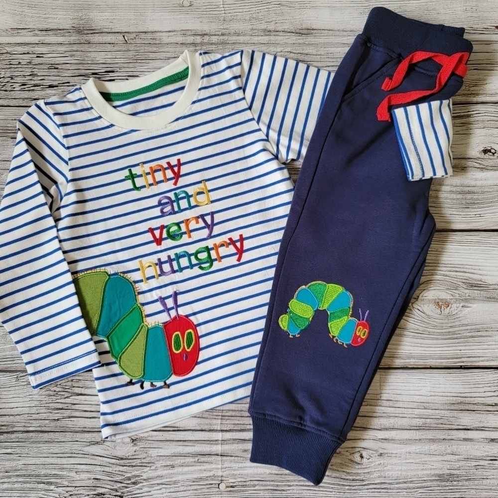 The Very Hungry Caterpillar Outfit Eric Carle Birthday Outfit Back To School NWT